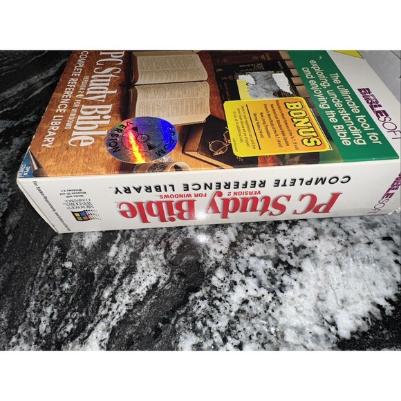 Bible Soft PC Study Bible Version 2 Windows 95 & 3.1 Complete Reference Library - Picture 11 of 14